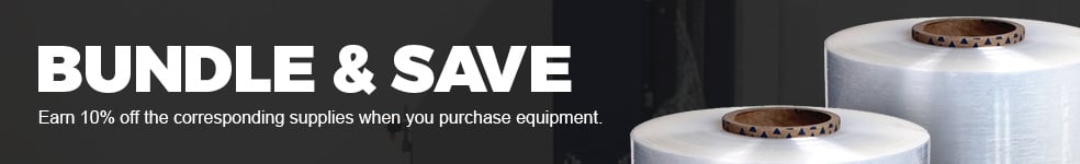 Bundle and save on supplies when you purchase equipment.