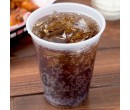 Dart Solo 16 oz Clear Party Cups with drink - P16